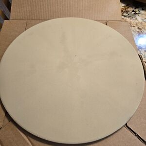 Pampered Chef Large 15" Round Flat Baking Stone #1370 NIB
